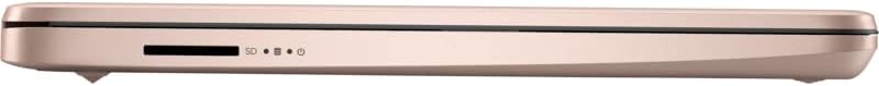 HP Laptop 14-dq0012ds 14' Intel Celeron N4020 4 GB Memory; 64 GB eMMC Storage Windows 11 S Pale Rose Gold (Renewed)