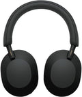 Sony WH-1000XM5SA Premium Noise Cancelling Wireless Over-Ear Headphones, Bluetooth, Clear Call Quality, High-Resolution Sound, Up to 30 Hours Battery Life, Soft Case, Including iOS and Android - Black