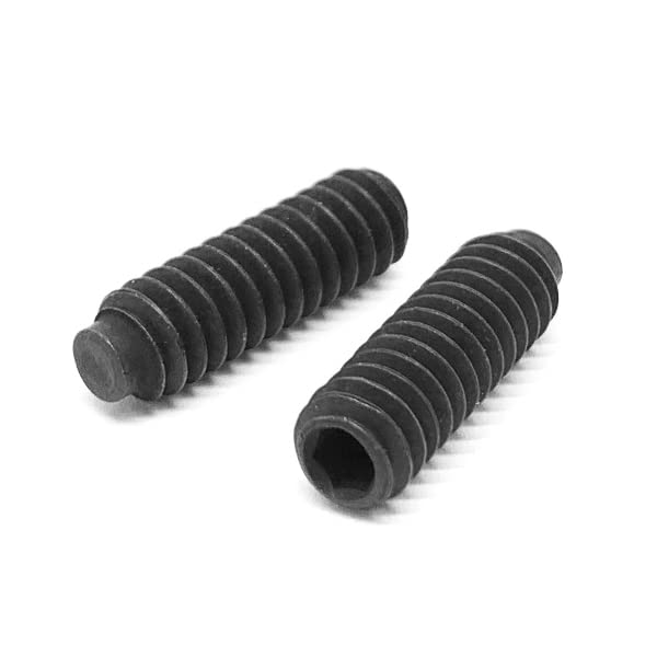 (250 Pieces) M10-1.5x25 Class 45H Allen Dog Point Allen Socket Set Screws Black Oxide
