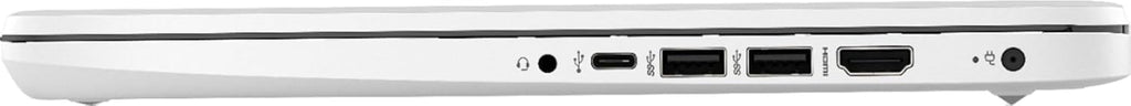 HP 14 inch HD Laptop, Intel Celeron N4500, 4GB DDR4 RAM, 64GB eMMC + 512GB SSD, Windows 11 Home in S Mode, One Year Microsoft 365 Included, WiFi6, Snowflake White with HEX Accessories