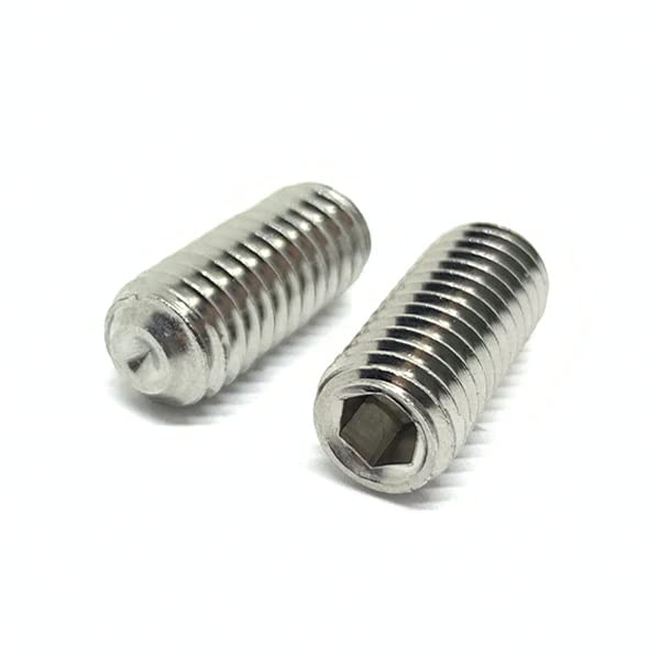 (2500 Pieces) #12-24x1/4' Alloy Cup Point Allen Socket Set Screw Coarse Thread Black Oxide