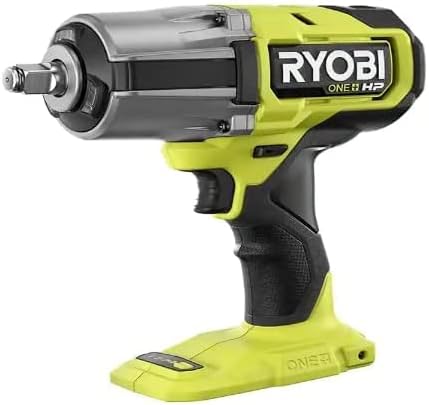 RYOBI - ONE+ HP 18V Brushless Cordless 4-Mode 1/2 in. High Torque Impact Wrench (Tool Only) - PBLIW01B (Renewed)