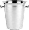 ice Bucket,Bucket with lid, Ice Bucket with Lid and Ice Tongs,Thickened Insulated Creative Ear Stainless Steel Red Wineampagne Barrel Ice Bar HOM