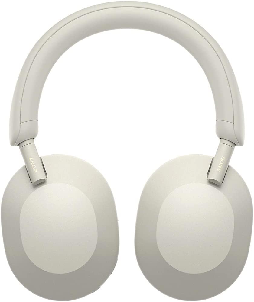 Sony WH1000XM5/S Wireless Industry Leading Noise Canceling Headphones, Silver Bundle with Premium 2 YR CPS Enhanced Protection Pack, Deco Gear Headphone Case and Audio Entertainment Essentials Bundle