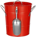 Ice Bucket Bar Stainless Steel Ice Bucket with Lid Portable Champagne Beer High Color Pellet Bar Accessories
