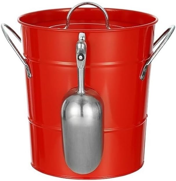 Ice Bucket Bar Stainless Steel Ice Bucket with Lid Portable Champagne Beer High Color Pellet Bar Accessories