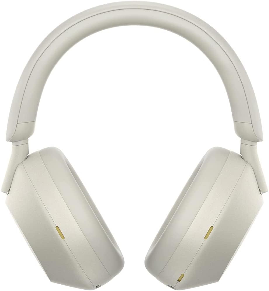 Sony WH1000XM5/S Wireless Industry Leading Noise Canceling Headphones, Silver Bundle with Premium 2 YR CPS Enhanced Protection Pack, Deco Gear Headphone Case and Audio Entertainment Essentials Bundle