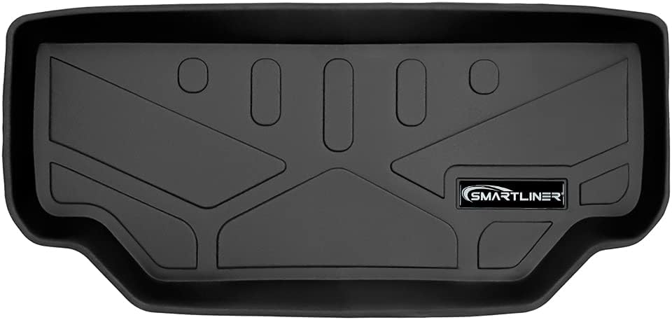 SMARTLINER All Weather Custom Fit Black Front Trunk Liner Compatible with 2021-2023 Tesla Model S