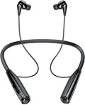 Wireless Bluetooth Earbuds Neckband Headphones, ENC Call Noise Cancellation,IPX5 Waterproof Earphones, 80 Hrs HD Talktime, Bilateral Stereo for Working Workout