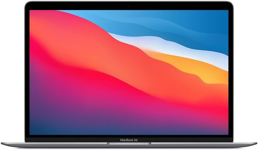 Apple MacBook Air 2020 13.3-inch (Apple M1 Chip, 8GB RAM, 128GB SSD Storage) - Space Gray (Renewed Premium)