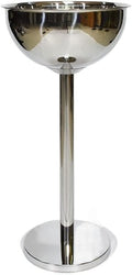 Ice Bucket Ice Bucket for Freezer Stainless Steel Champagne Basin Outdoor Party Party Red Wine Beer Beverage Floor Standing Stand Keep Cooling Ice Bucket Ice Buckets Party Cooler Drink Cooler(A)