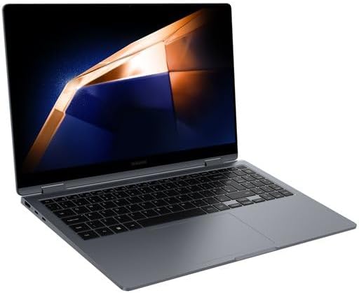 Samsung 2025 Laptop | Galaxy Book4 360 2-in-1 | 15.6' 1920x1080 Touch AMOLED | Intel-10 Core 7 150U | 16GB LPDDR5 | 1TB SSD | Windows 11 Home | Wi-Fi 6E - BT 5.1 - Backlit KB - 1080p Camera - Gray