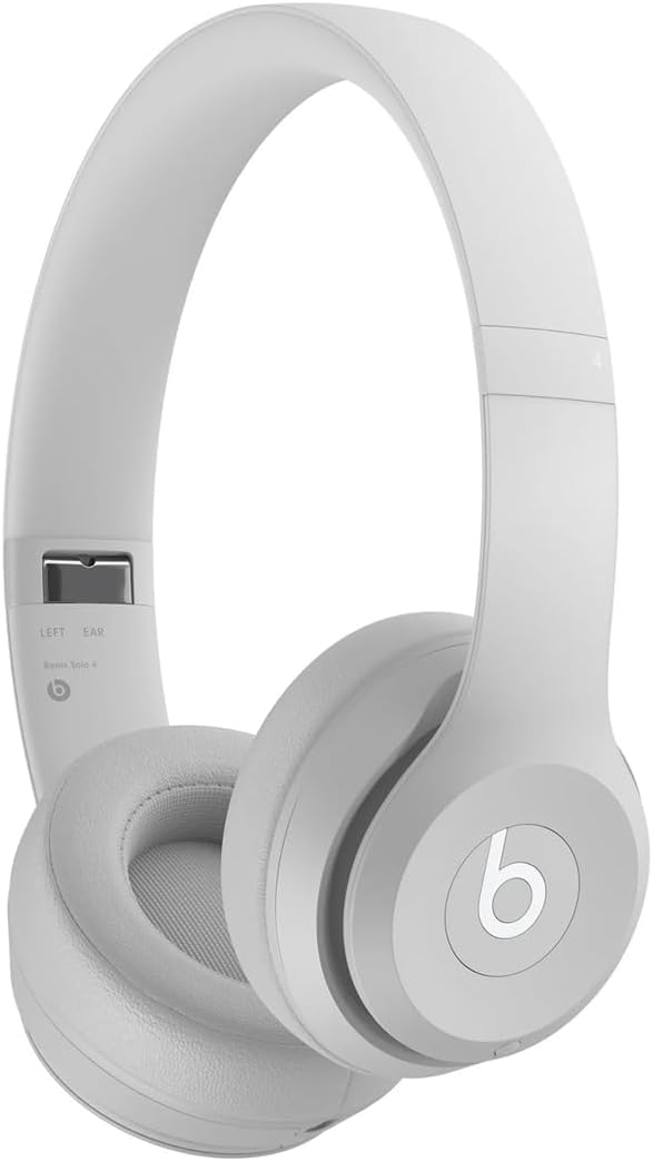 Beats Solo 4 - Wireless Bluetooth On-Ear - Drenched Gray (Renewed Premium)