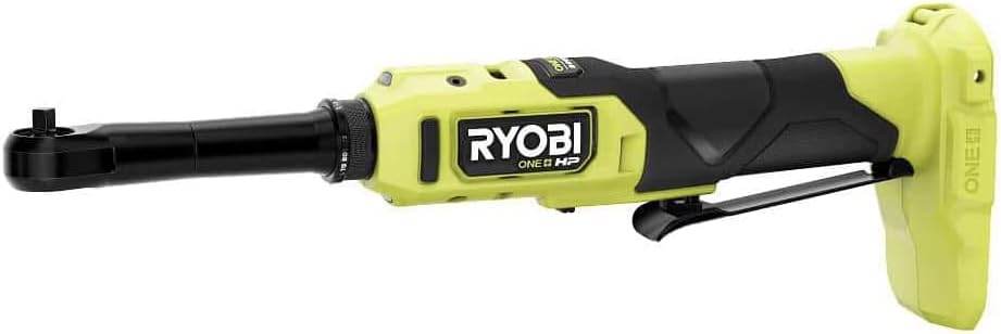 RYOBI ONEAND HP 18V BRUSHLESS Cordless 1/4 in. Extended Reach Ratchet Tool ONLY PBLRC01B