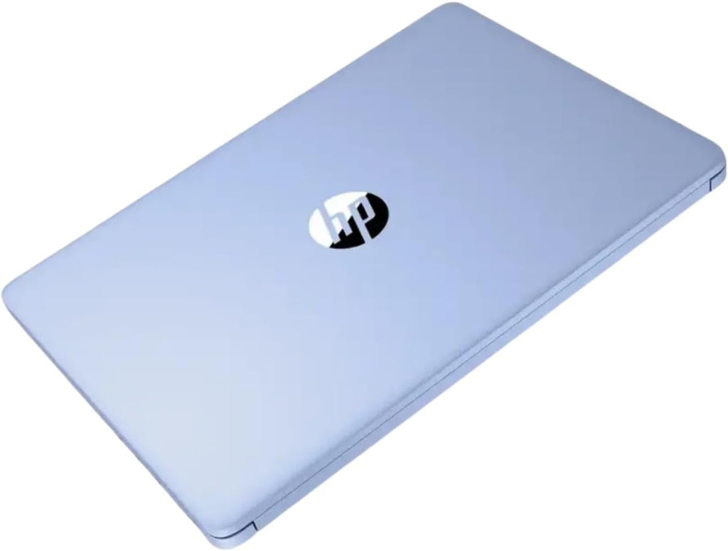 HP Slim Laptop for Business & Student - Windows 11 Pro • 1-Year Microsoft Office 365 • 14 inch HD • Intel Quad-core CPU • 16GB RAM, 128GB UFS, 256GB Micro SD • Sleek Design Portable Laptop • Sky Blue