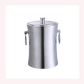 ice bucket, Ice Bucket,Portable Ice Bucket - Stainless Steel with Lid Large Ice Bucket 2L, Champagne Bucket, Wine Cooler, Bottle Cabinet, Freezer, Ice Bucket