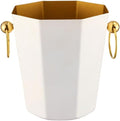 Ice Bucket Ice Bucket for Freezer Metal Portable Ice Bucket Champagne Bucket Bar Ktv Ice Bucket Home Beer Red Wine Bucket Ice Buckets Party Cooler Drink Cooler(A)