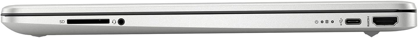 HP Essential 15 Laptop, 15.6' HD Screen, AMD Ryzen 3 5300U, 32GB RAM, 1TB SSD, Webcam, HDMI, Wi-Fi, Windows 11 Home, Silver