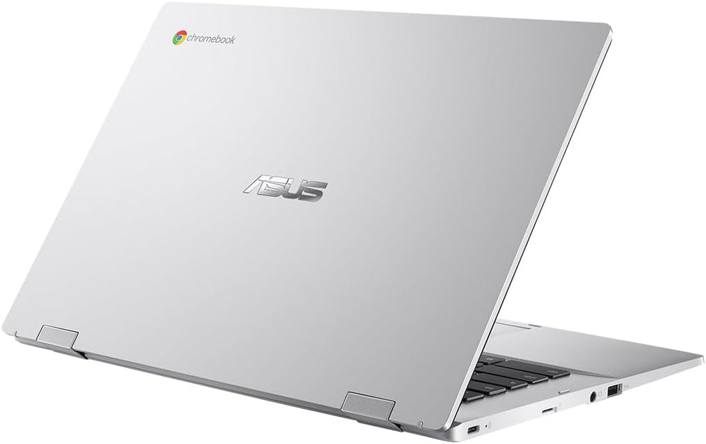 ASUS Chromebook Flip CX1400 CX1400FKA-DS84FT 14' Touchscreen Convertible 2 in 1 Chromebook - Full HD - Intel Celeron N4500-8 GB - 64 GB Flash Memory - Transparent Silver - Intel Chip - 1920 x 1