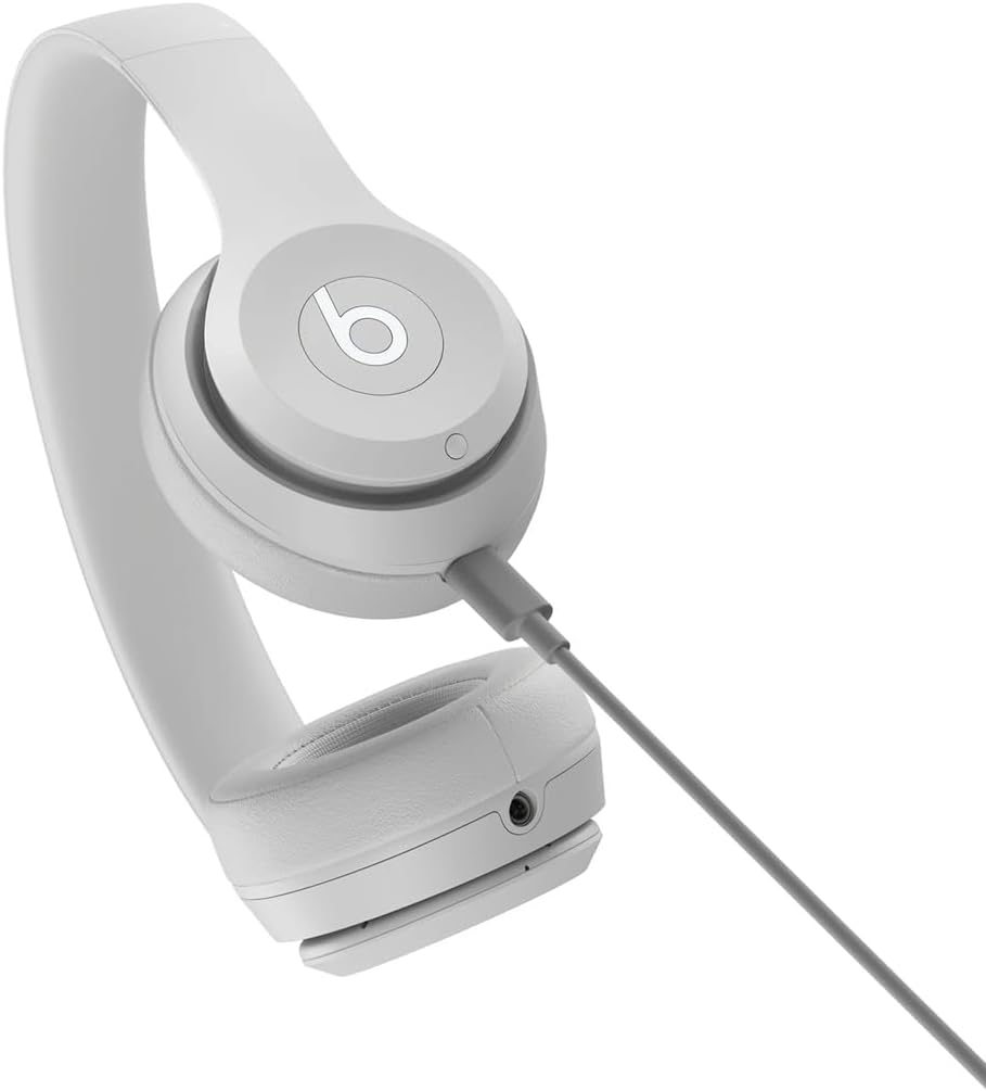 Beats Solo 4 - Wireless Bluetooth On-Ear - Drenched Gray (Renewed Premium)