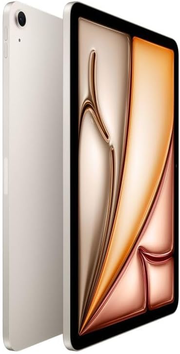 2025 Apple iPad Air (11-inch, Wi-Fi + Cellular, 128GB) - Starlight (Renewed)