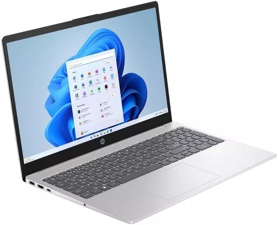 HP 15-FD000 2025 Laptop, 10-Core Intel Core i5-1334U, 15.6' FHD Touchscreen Display, Intel Iris Xe Graphics, 48GB DDR4 4TB SSD, Wi-Fi 6, Win11 Home
