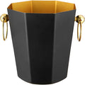 Ice Bucket Ice Bucket for Freezer Metal Portable Ice Bucket Champagne Bucket Bar Ktv Ice Bucket Home Beer Red Wine Bucket Ice Buckets Party Cooler Drink Cooler(B)