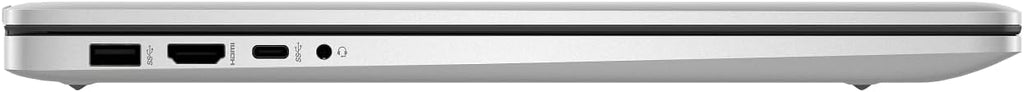 HP Touchscreen 17.3' Business Laptop Computer, Windows 11, 64GB RAM 2TB SSD, Intel Core Ultra 7 255U, HD+ Display, Fingerprint Reader, Backlit Keyboard, SageNova Earphones, Silver