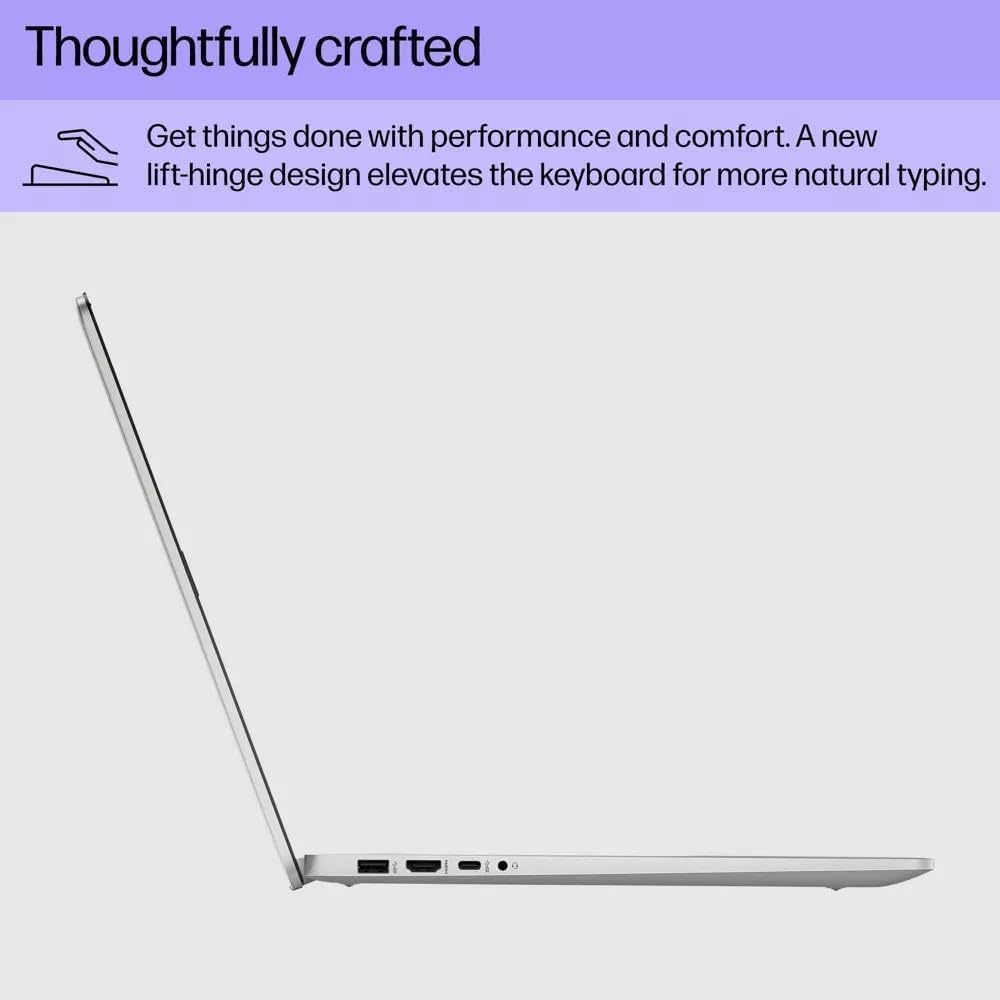 HP 17.3' Touchscreen Chromebook, 8GB RAM, 128GB SSD, Intel 4-Core, HDMI, Type C, ChromeOS Flex, Designed Purely for School and Work | Game App Not Allowed | No Mouse