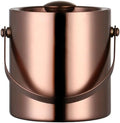 Ice Buckets Drinks Cooler Stainless Steel Ice Bucket Double Thermal Insulation Ice Buckets with Lid for Party/Home/Bar/KTV Club Bar Ice Bucket Drink Containers