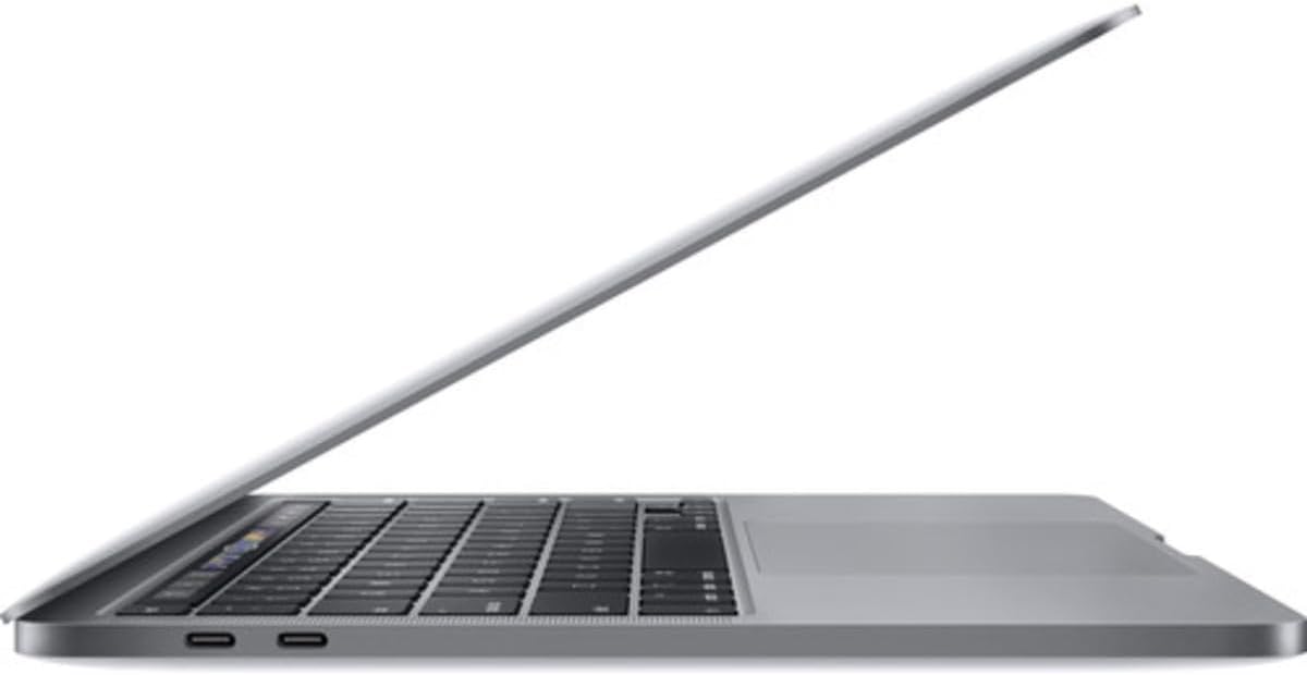 Apple 2020 MacBook Pro with 2.3 GHz Intel Core i7 (13-inch, 16GB RAM, 512GB SSD) Space Gray (Renewed)