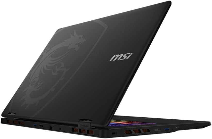 msi Crosshair 18 Gaming Laptop, 2025, 18' 2560x1600 240Hz, Intel 24-Core Ultra 9 275HX, NVIDIA GeForce RTX 5070, 64GB DDR5, 2TB SSD, Win11 Home, RGB Backlit KB, Wi-Fi 6E, BT 5.3,720p Camera, Black