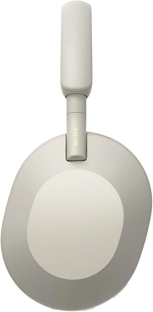 Sony WH1000XM5/S Wireless Industry Leading Noise Canceling Headphones, Silver Bundle with Premium 2 YR CPS Enhanced Protection Pack, Deco Gear Headphone Case and Audio Entertainment Essentials Bundle