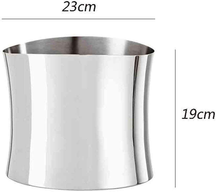 Ice Container Home Wine Champagne Beer Red Wine Chilling Ice Bucket Light Luxury Ornaments Stainless Steel Ice Bucket Wine Beer Champagne Bucket