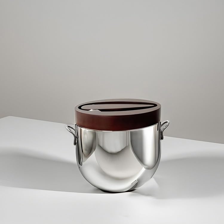 Ice Bucket Ice Bucket for Freezer Stainless Steel Ice Bucket, Home Wine Set Wine Champagne Beer Red Wine Ice Bucket Ice Buckets Party Cooler Drink Cooler