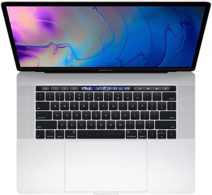 Apple 2019 MacBook Pro with 2.6Ghz Intel Core i7 (15-inch, 16GB RAM, 256GB SSD) (QWERTY English) Silver (Renewed)