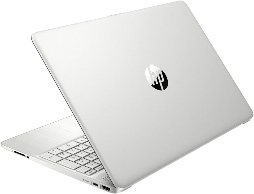 HP Essential 15 Laptop, 15.6' HD Screen, AMD Ryzen 3 5300U, 32GB RAM, 1TB SSD, Webcam, HDMI, Wi-Fi, Windows 11 Home, Silver