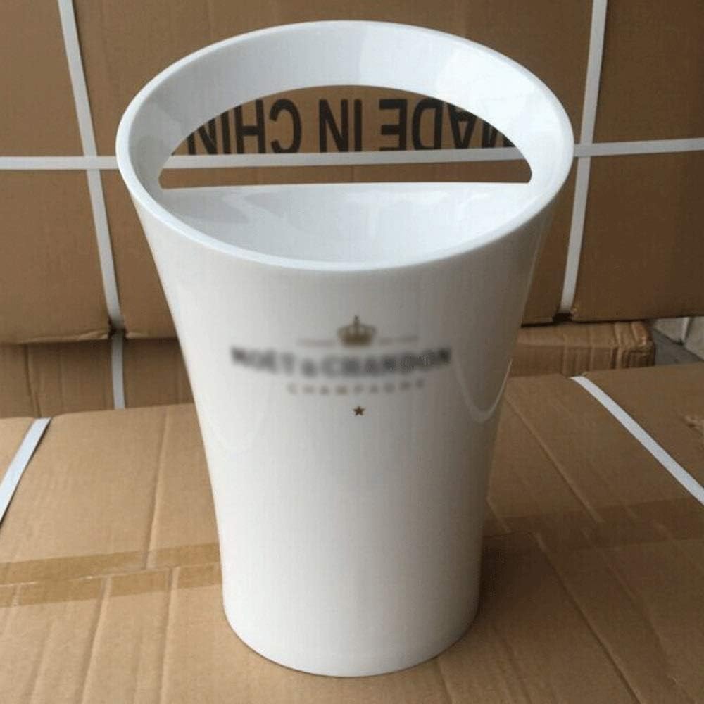 ice bucket, 3L Thicken Acrylic White Ice Buckets Wine Wine Holder for Red Wine Beer Party Bucket