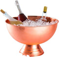 JSEIAJB Large Stainless Steel Champagne Basin ice Bucket for ice Wine, Beer, red Wine, ice Cubes, 13.5L Bucket(Black-JoJo's Bizarre Adventure1)
