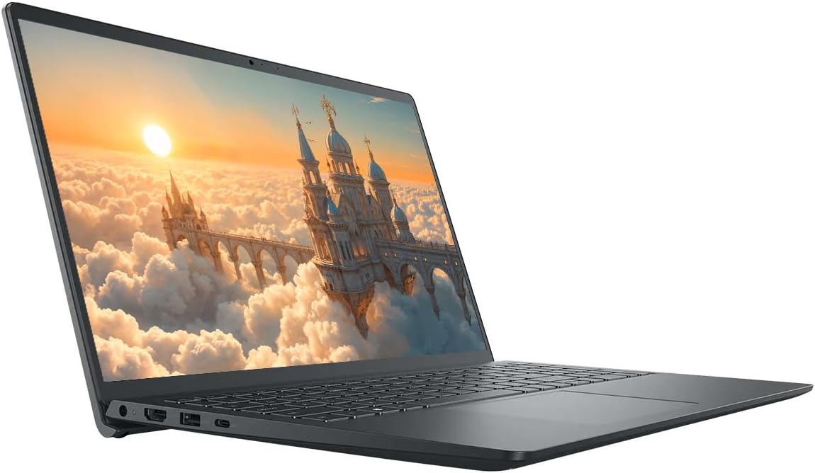 Dell Inspiron 15.6' FHD Touch Screen Business Laptop Computer, 8-core AMD Ryzen 7 7730U Processor, Windows 11 Laptop 16GB RAM 512GB SSD, AMD Radeon Graphics, Numeric Keypad, Black