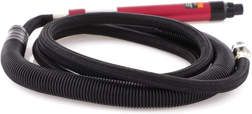 Chicago Pneumatic CP9104Q - Air Pencil Die Grinder Tool, Welder, Woodworking, Automotive Car Detailing, Stainless Steel Polisher, Heavy Duty, 1/8 Inch (3mm), 0.05 HP / 40 W - 60000 RPM, 0.25 , Red