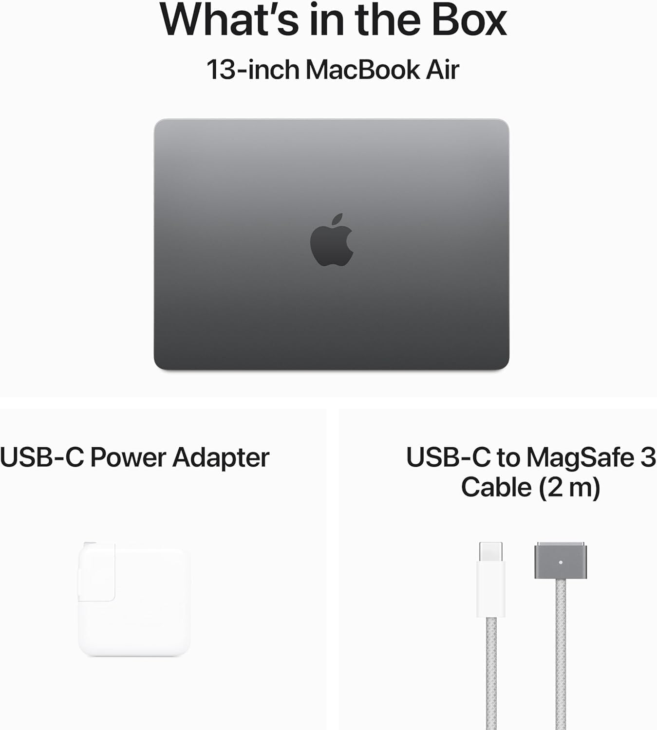 2024 Apple MacBook Air with Apple M3 chip (15-inch, 8GB RAM, 256GB SSD Storage) (QWERTY English) Space Gray (Renewed Premium)