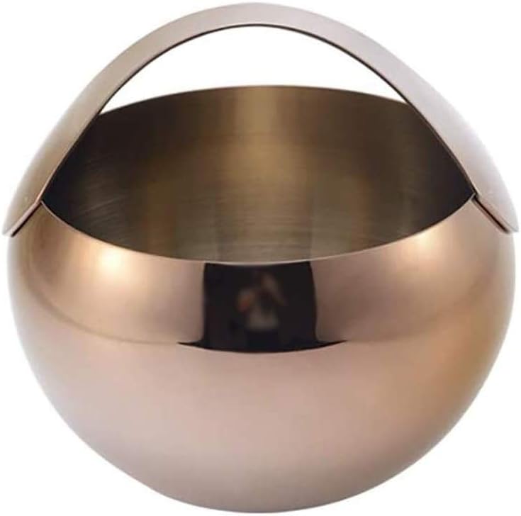 Double Stainless Steel with Ice Bucket,Lid Insulation Rose d Red Wine Beer Champagne Barrel