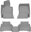 WeatherTech Custom Fit FloorLiners for Mercedes AMG E 53 Hybrid Sedan, E-Class Sedan, E-Class All Terrain - 1st & 2nd Row (461878-1-2), Grey