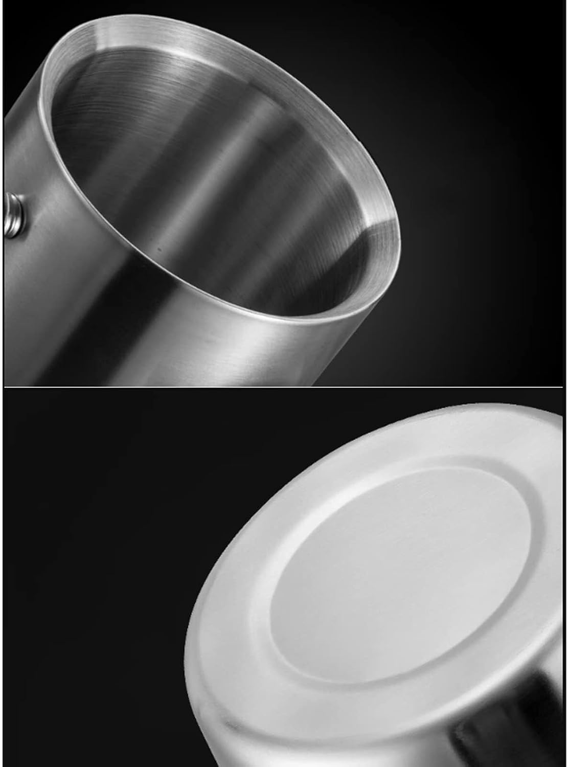 Stainless Steel Ice Bucket with Handle, Double-Walled Insulated Lid & Tongs, Thickened for Parties, Home, and Bars