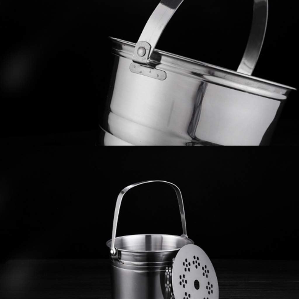 Thick Stainless Steel Champagne Barrel Red Wine Beer Ice Bucket Bar Spit (size: 3 Liters)