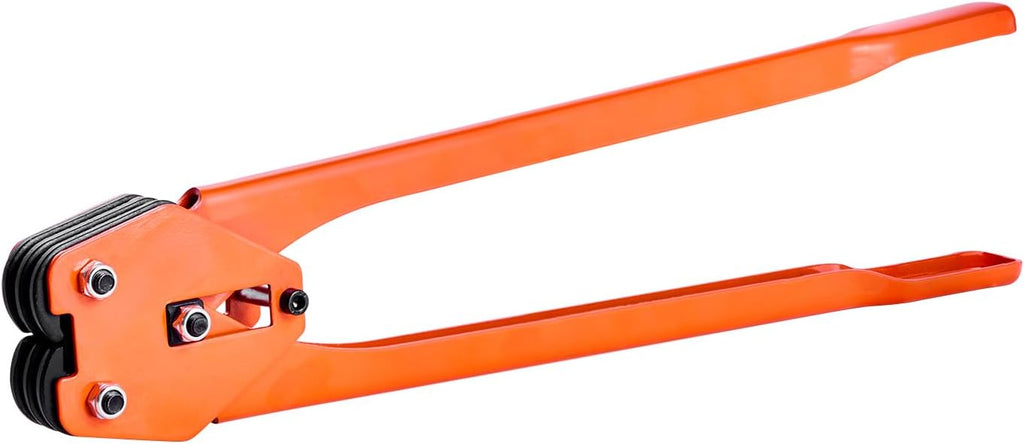 VEVOR Banding Strapping Kit, Heavy Duty Banding Sealer Tool with 2000 ft PET Band, 600 Metal Seals, 200 Corner Protectors, Plastic Pallet Packaging Strapping Kit for Warehouse, Transportation, Home