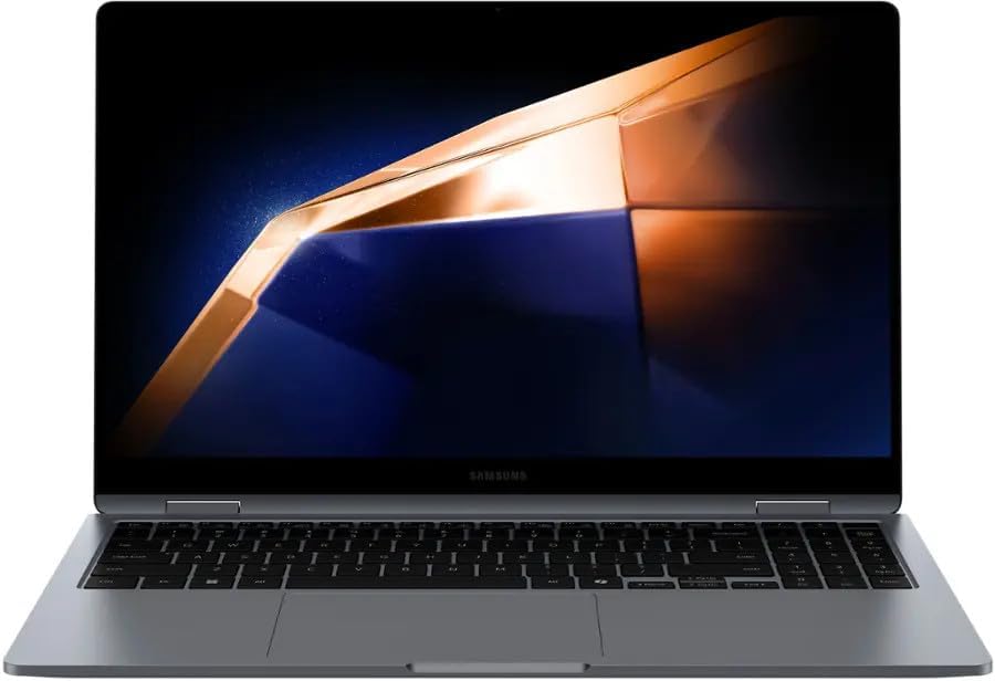 Samsung 2025 Laptop | Galaxy Book4 360 2-in-1 | 15.6' 1920x1080 Touch AMOLED | Intel-10 Core 7 150U | 16GB LPDDR5 | 1TB SSD | Windows 11 Home | Wi-Fi 6E - BT 5.1 - Backlit KB - 1080p Camera - Gray