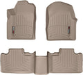 WeatherTech Custom Fit FloorLiners for Dodge Durango, Durango, Grand Cherokee - 1st & 2nd Row (454851-453242), Tan