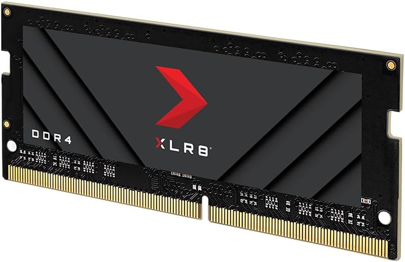 PNY XLR8 Gaming 16GB DDR4 3200MHz (PC4-25600) CL20 1.2V Notebook/Laptop (SODIMM) Computer Memory – MN16GSD43200X